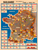 1953 Tour de France Map Poster