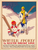Winter Sports in the Dunes - South Shore RR Vintage Poster Print