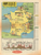 1982 Tour de France Map Poster 1982 Tour de France Map Poster