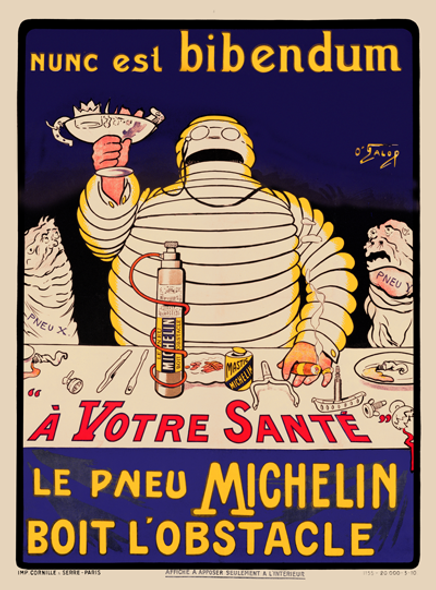 Le Pneu Michelin Poster