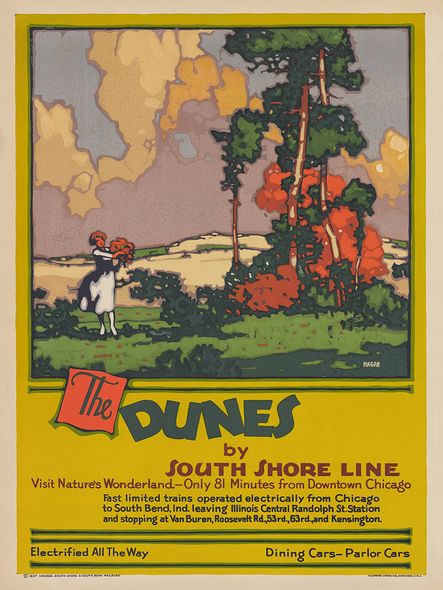 The Dunes Vintage Bicycle Poster Prints