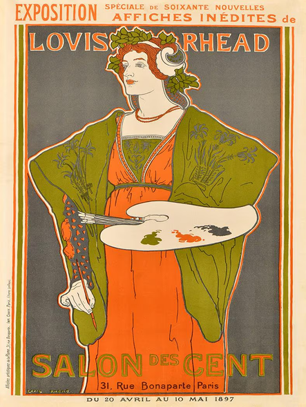 Salon des Cent Vintage Poster Prints