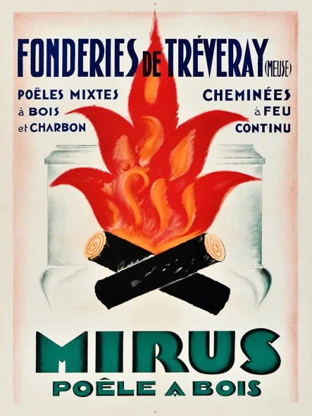 Mirus Foundries de Treveray Vintage Poster Prints