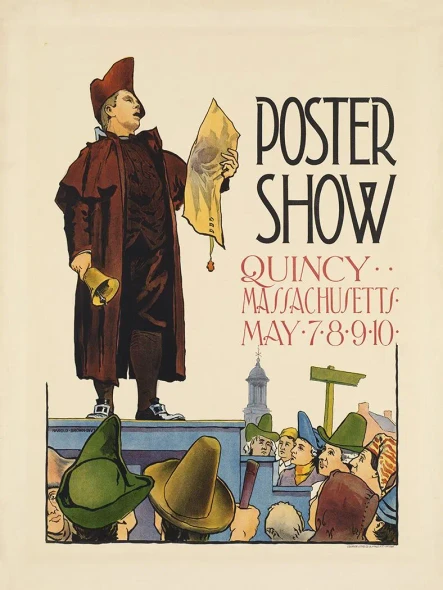Poster Show Quincy MA Vintage Poster Prints