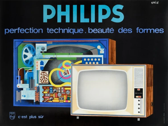 Philips TV Vintage Poster Prints