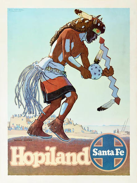 Hopiland Vintage Poster Prints