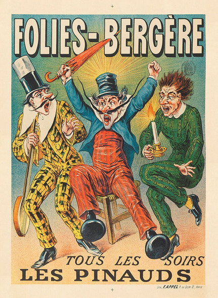 Folies-Bergere Pinuads - Vintage Poster Prints