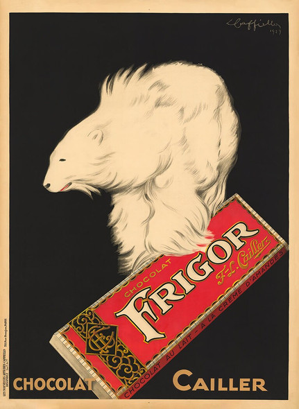 Frigor Chocolate - Vintage Poster Prints by Cappiello