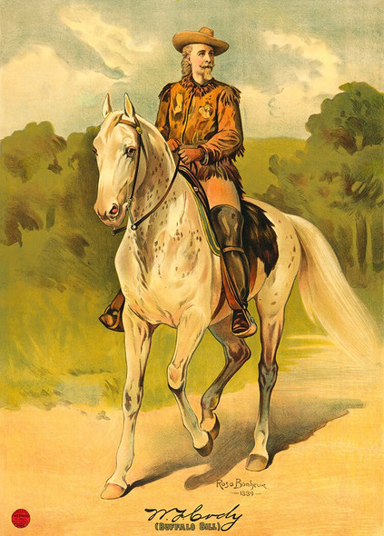 Wild Bill Cody  - Vintage Poster Prints