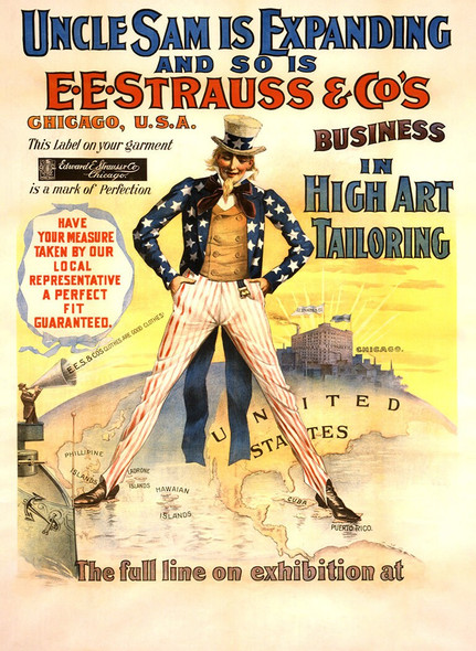 Uncle Sam - EE Strauss - Vintage Poster Prints