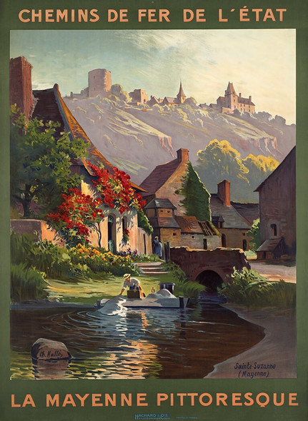 La Mayenne Pittoresque - Vintage Poster Prints