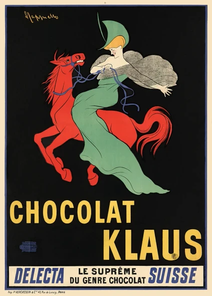Chocolat Klaus - Vintage Poster Prints by Cappiello
