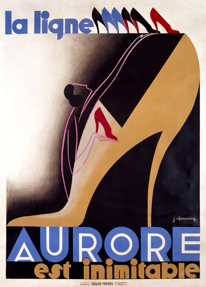 Aurore Shoes - Vintage Poster Prints