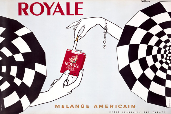 Royal Cigaretts - Vintage Poster Prints by Vilemott