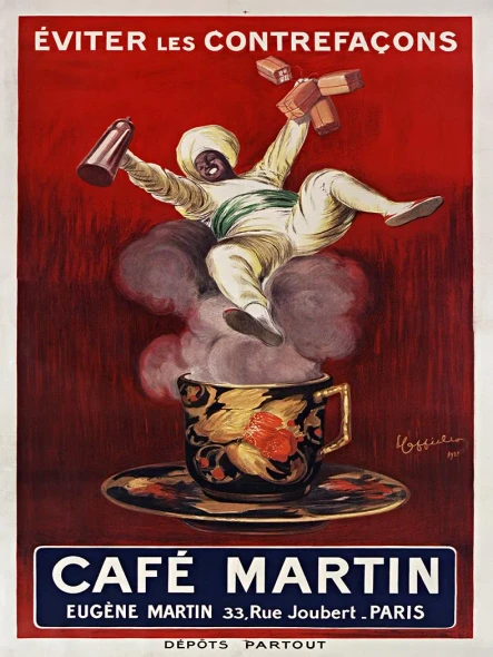 Cafe Martin - Vintage Poster Prints