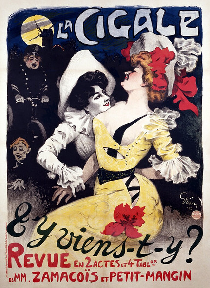 La Cigale - Vintage Travel Poster Prints