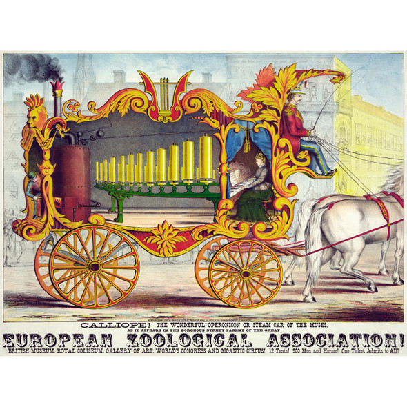 Calliope - Vintage Poster Prints