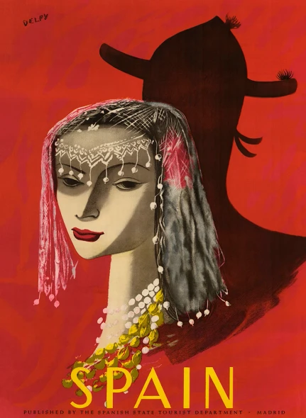 Spanish Women - Vintage Travel Poster Prints