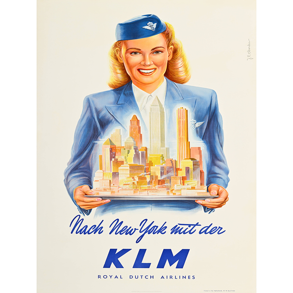 KLM - Vintage Poster Prints