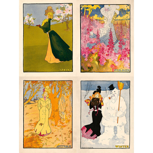 Four Seasons Poster set