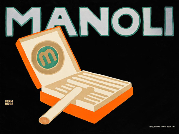 Manoli Cigarettes Vintage Poster Prints