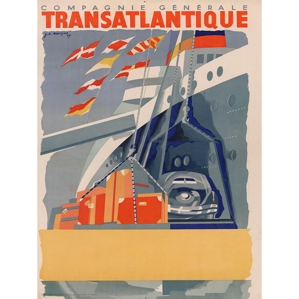 Transalantique Vintage Travel Posters