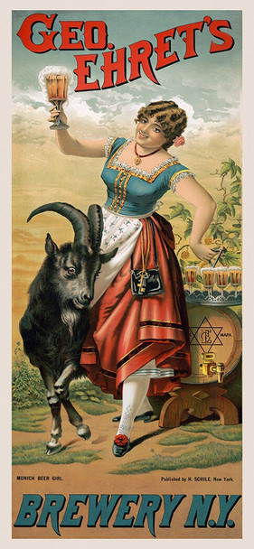 Geo. Ehret's Vintage Beer Poster Prints