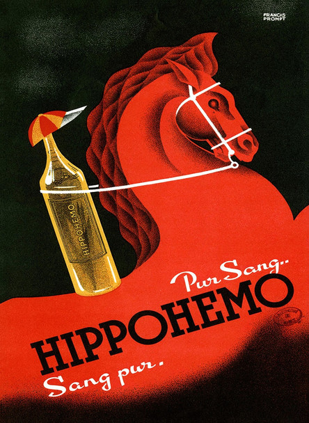 Hippohemo - Vintage Poster Prints