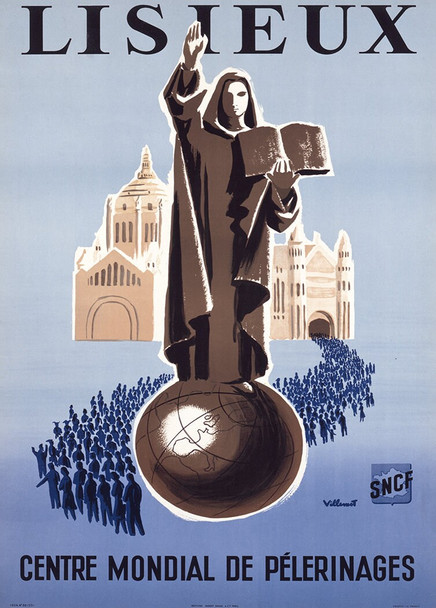 Lisieux Vintage Travel Poster Prints