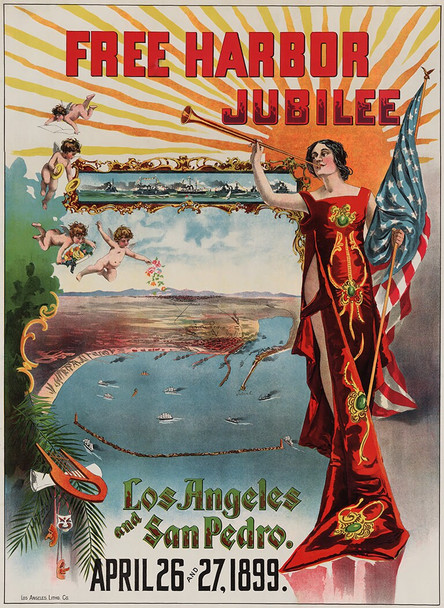 Free Harbor Jubilee Vintage Travel Poster Prints