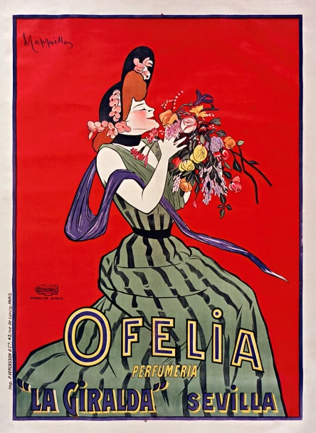 Ofelia Perfume - Vintage Poster Prints by Cappiello