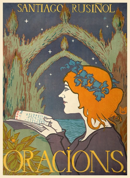 Orations Book - Vintage Poster Prints