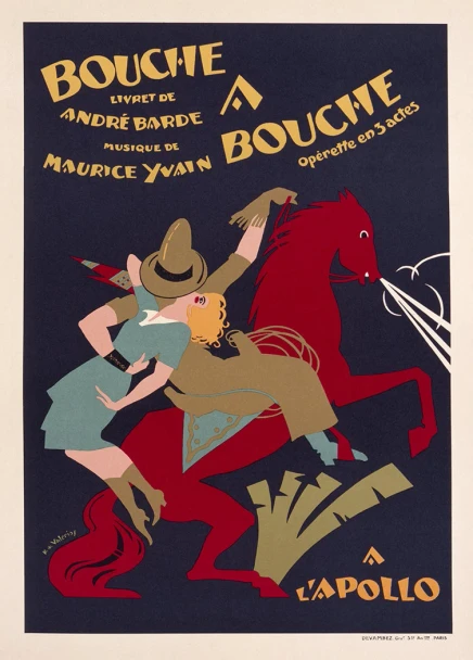 Bouche A Bouche Opera - Vintage Poster Prints