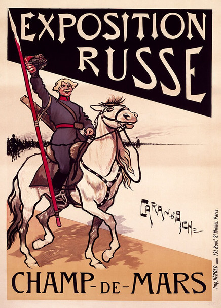 Exposition Russe - Vintage Poster Prints