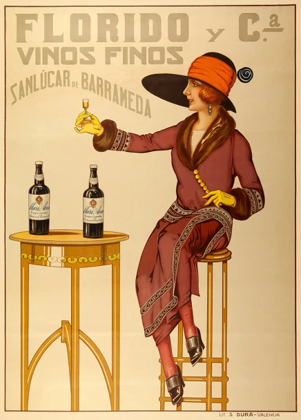 Florido Fine Wine - Vintage Poster Prints