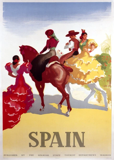 Spain - Vintage Travel Poster Prints