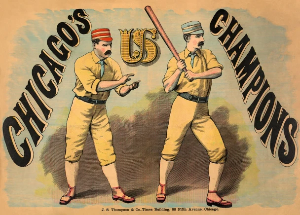Chicago's US Baseball Champions - Vintage Poster Prints