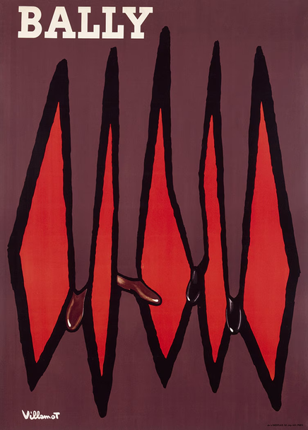 Bally Men's Shoes - Vintage Poster Prints
