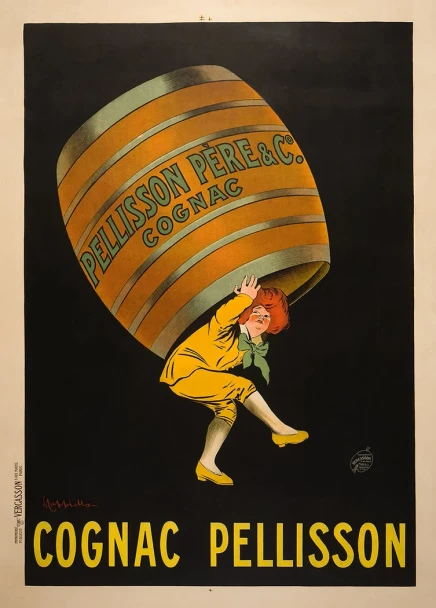 Pellisson Cognac- Vintage Poster Prints