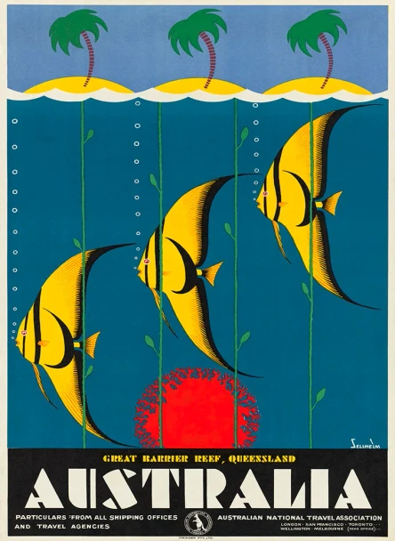 Australia - Vintage Travel Poster Prints