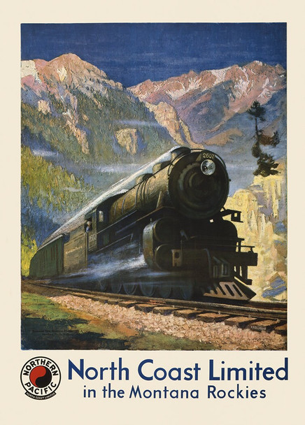 North Coast Limited - Vintage Travel Poster Prints