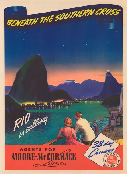 Rio is Calling - Vintage Poster Prints