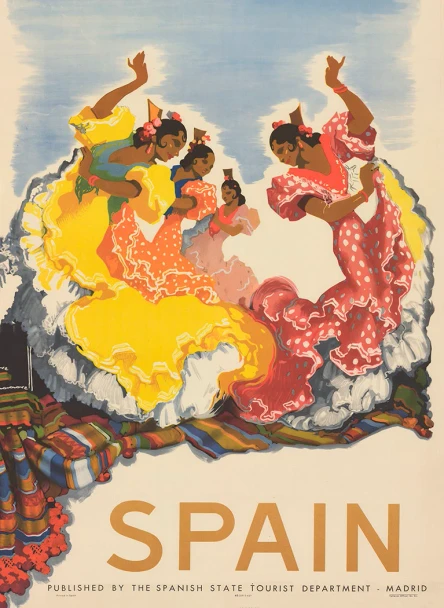 Spain - Vintage Travel Poster Prints