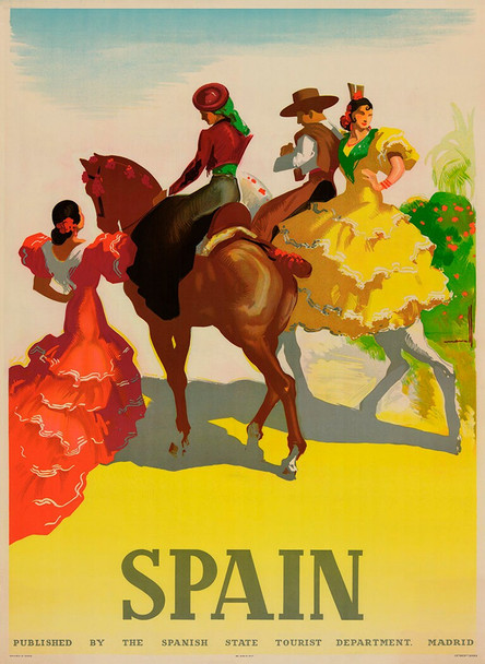 Spain - Vintage Travel Poster Prints