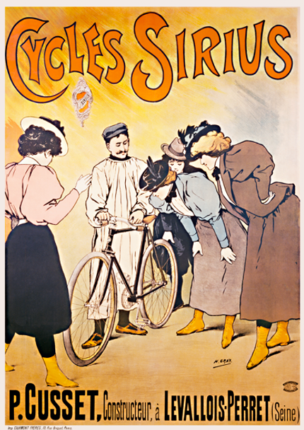 Cycles Sirius Bicycle Poster