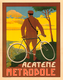 Acatene Metropole Bicycle Poster by Butteri