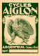 Cycles Aiglon Vintage Eagle Bicycle Poster by Michel-Ange