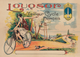 Louqsor Le Meilleur Cycle Vintage Bicycle Poster