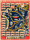 1951 Tour de France Map Poster