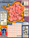 1956 Tour de France Map Poster
